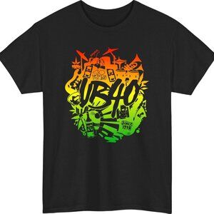 UB40 40th Anniversary T-Shirt - Vintage Music Lover Band Gift Tee Top